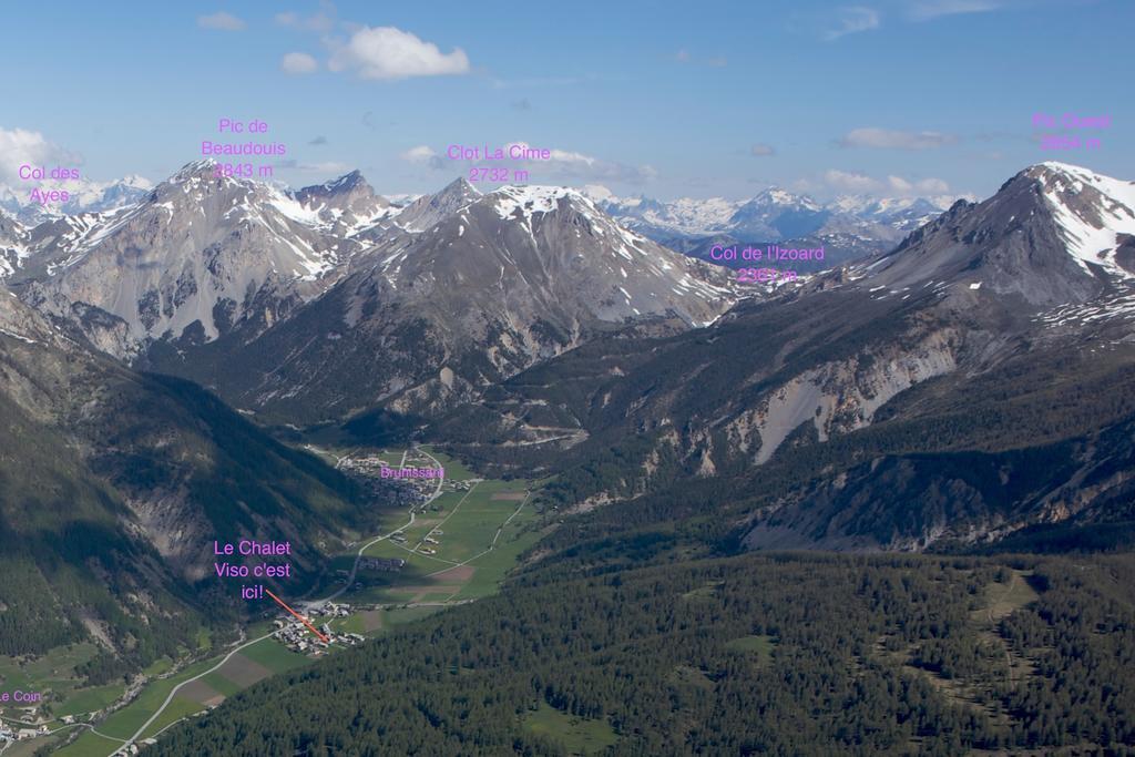 Le Chalet Viso Arvieux Bagian luar foto